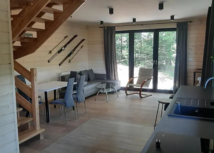 Domki Krynica Dağ evi *